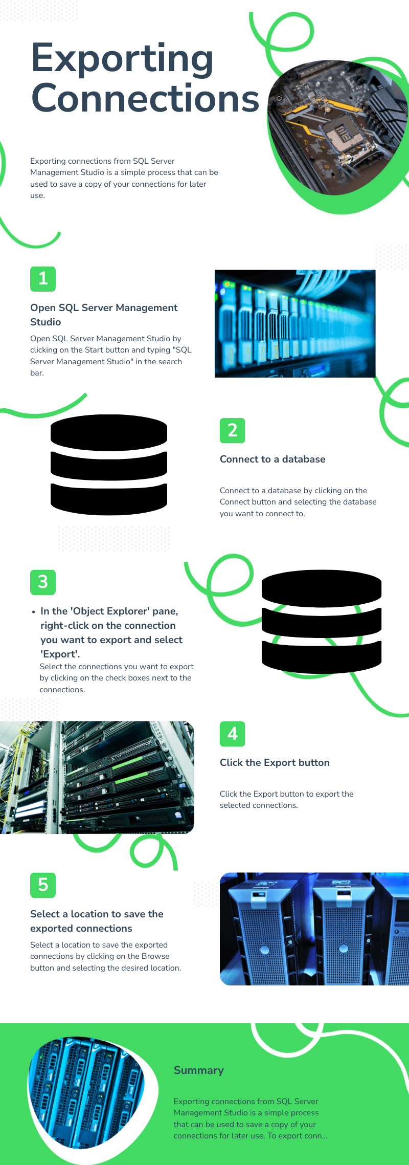 Exporting Connections